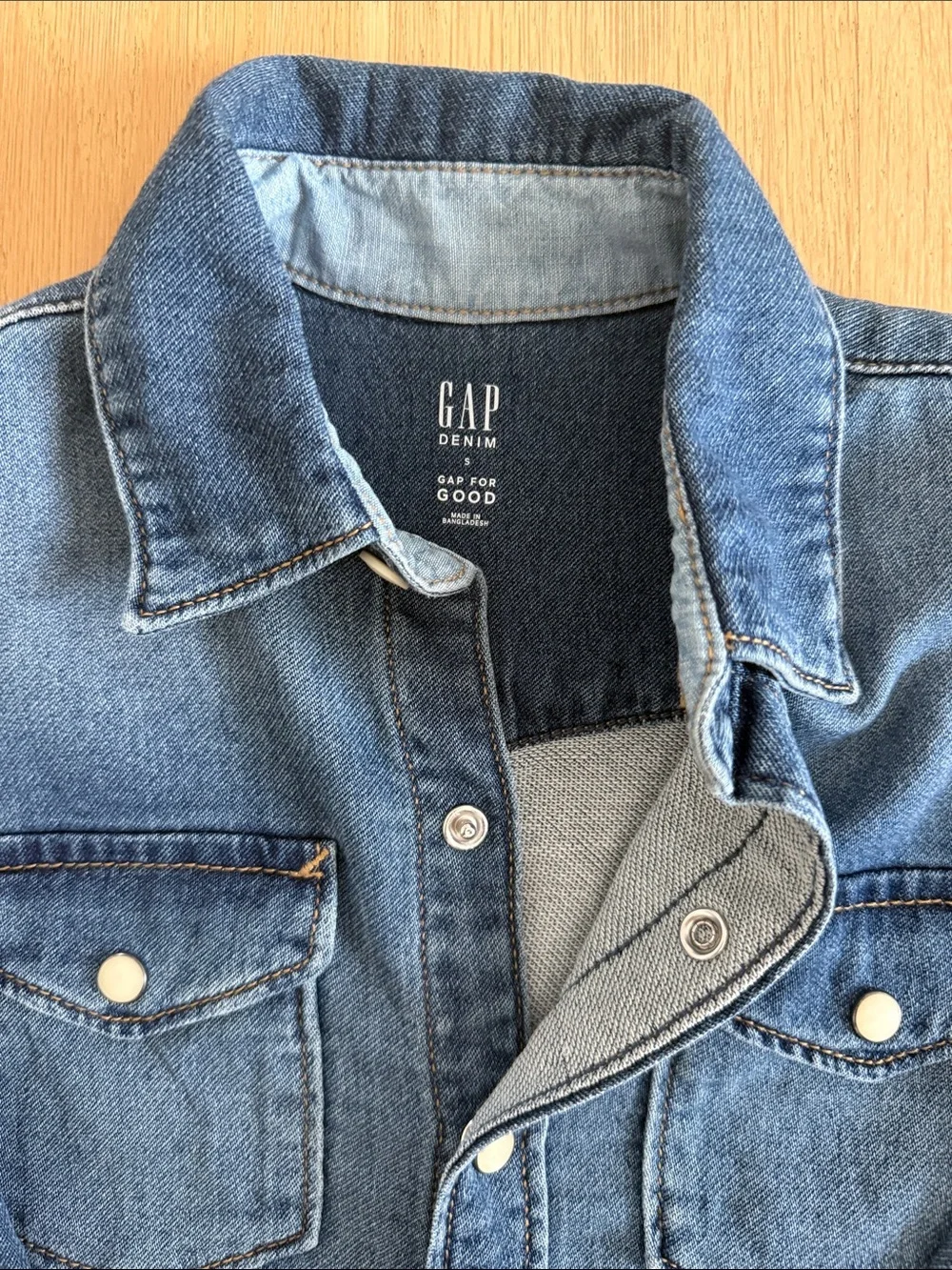 GAP Denim Western Shirt - Blue